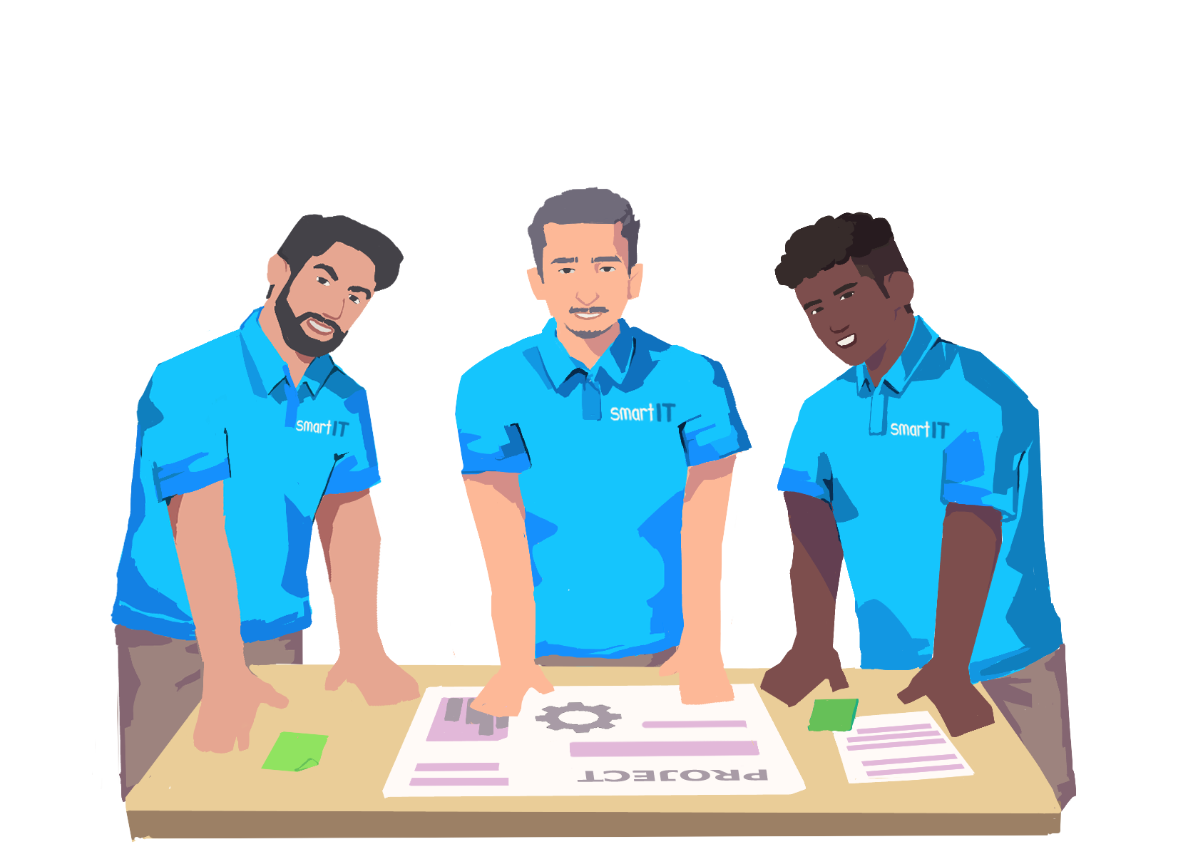 An image of Project and Construction team